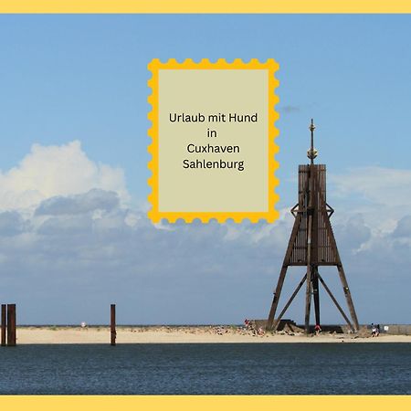 Strandloft Cuxhaven Im Haus Frauenpreiss Sahlenburg - Strandnah - 2 Hunde Willkommen -Schwimmbad - Sauna - Direkt Am Wald - Dachterrasse Mit Blick Nach Neuwerk المظهر الخارجي الصورة